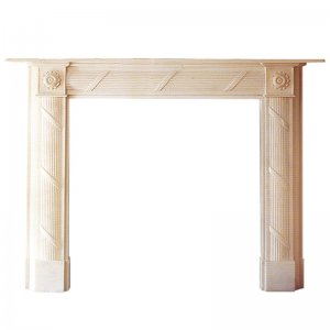 Travertine Fireplace NSFIR011