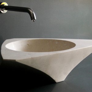 Travertine sink NSSS045