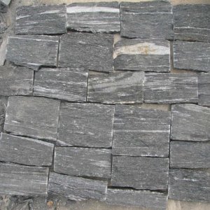 black quartzite dry stone NDS02