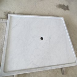 Bianco Carrara White Marble Shower Tray NMJ010