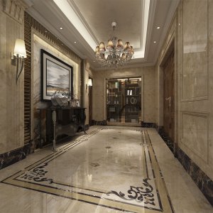 Rectangle Marble Medallion PHYX158