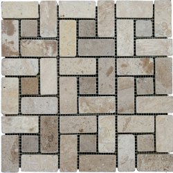 Travertine Mosaic TROM004