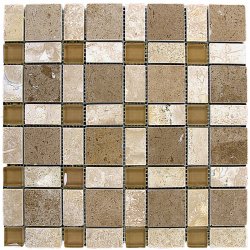 Travertine Mosaic TROM006