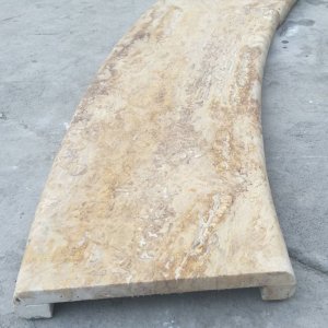 Travertine Bullnose Coping NGPC023