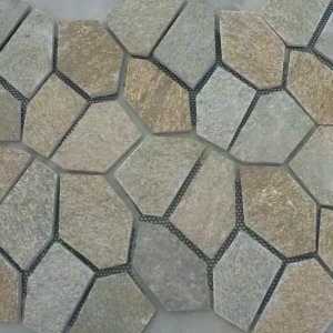 Yellow Slate Mats Stone NSM011