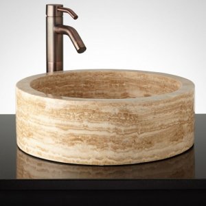 Travertine sink NSSS060