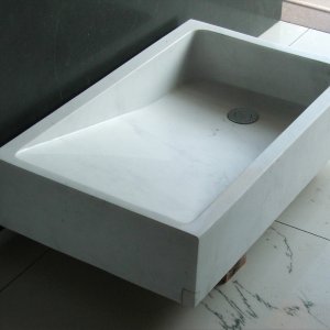 Carrara Marble Basin NSSS064