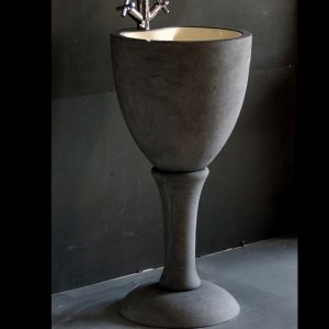 Marble Pedestal Sink NSSS079