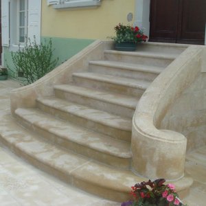 Travertine Stair NSST22