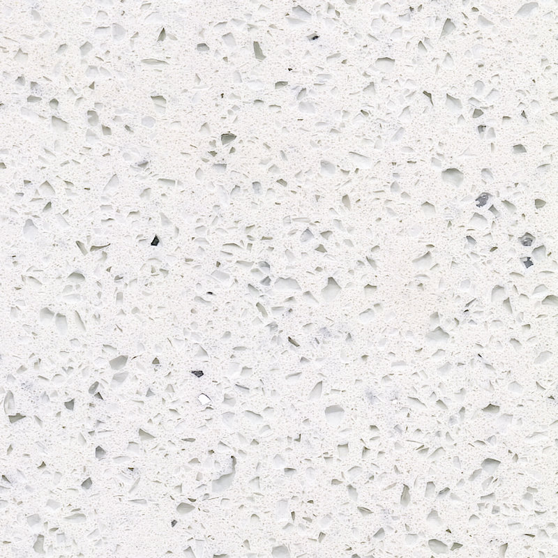 Crystal White Quartz Countertops