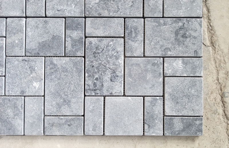 Grey Limestone French Pattern Floor Tile