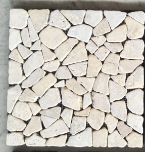 TROM032 Travertine Mosaic