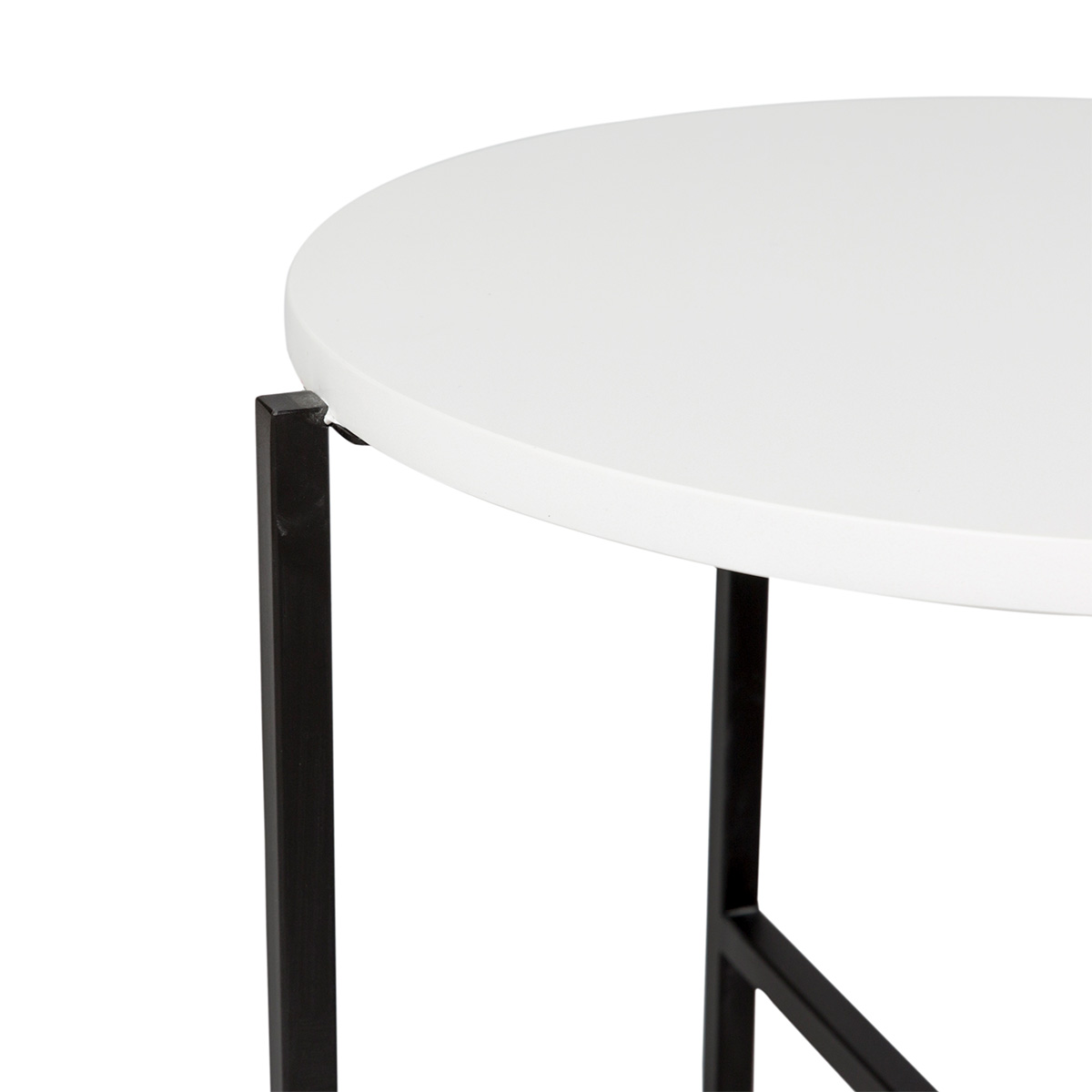 Pure White Quartz Table Base NSHF005