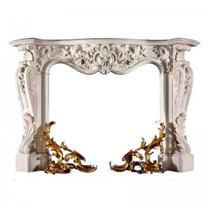 White Fireplace NSFIR013