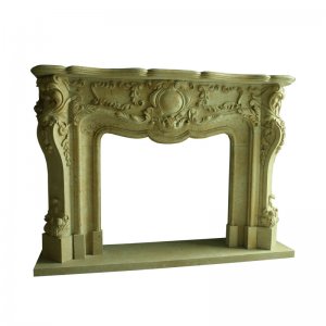 Limestone Fireplace NSFIR016