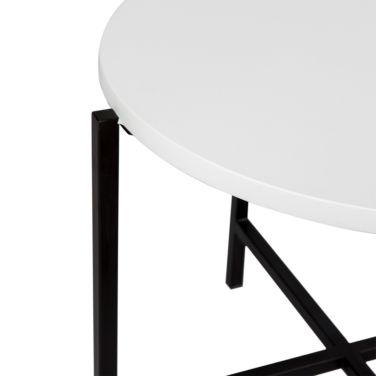 Pure White Quartz Table Base NSHF005