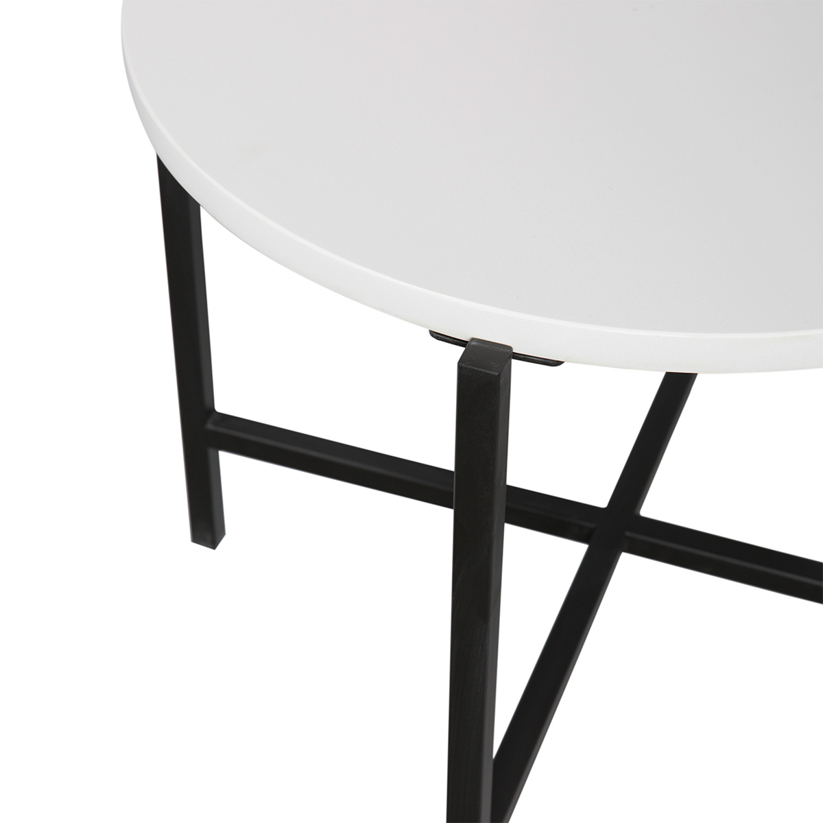 Pure White Quartz Table Base NSHF005